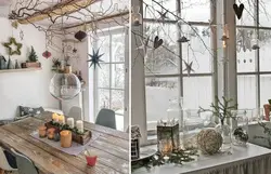 Кухня Зима Фото