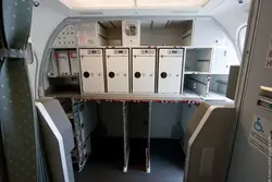 Airplane kitchen photo