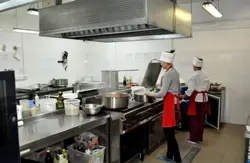 Фота кухні на працы