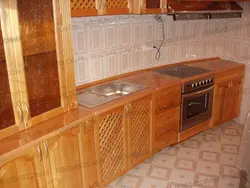 Кухня из ольхи фото