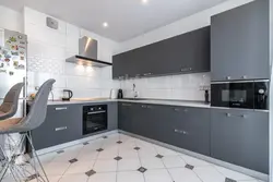 Graphite kitchen corner photo