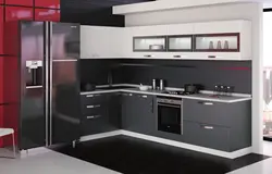 Графит кухня угловая фото