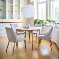 Круглые стулья для кухни фото