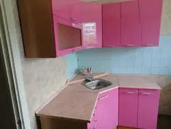 Угловая кухня своими руками фото