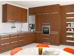 Kitchen with large cabinet photo