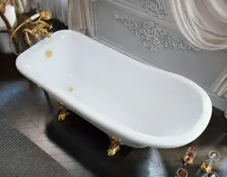 Акриловые ванны на ножках фото
