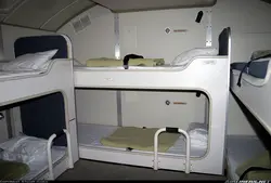 Спальные места в самолете фото