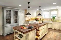 Provence Kitchens With Island Photo