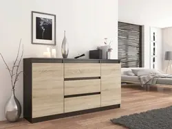 Chest of drawers for living room photo