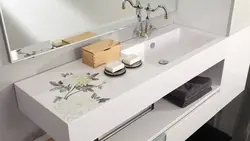Фото раковины в ванной сверху