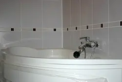 Faucet for corner bath photo