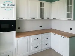 Белые кухни с фрезеровкой фото