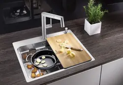 Kitchen sink accessories photo