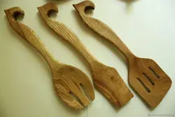Изделия из дерева для кухни фото