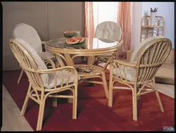 Мебель из ротанга на кухню фото