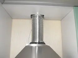 Corrugation for kitchen hood photo