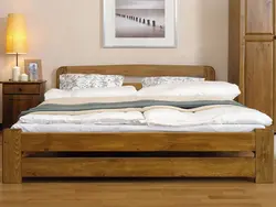 Photo of 2 wooden beds