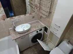 Шкаф в ванной в хрущевке фото