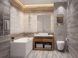Alberwood tiles in the bathroom interior photo
