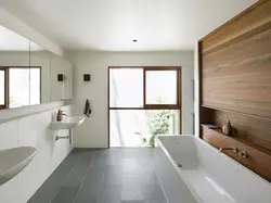 Tiles Under Laminate In The Bathroom Photo On The Wall
