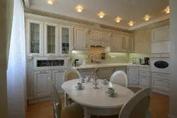 Потолки на кухне фото в классическом стиле фото