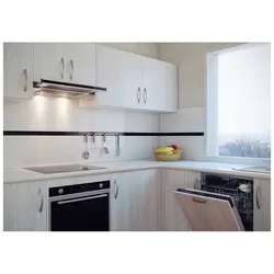 Встроенная вытяжка для кухни с отводом в вентиляцию фото
