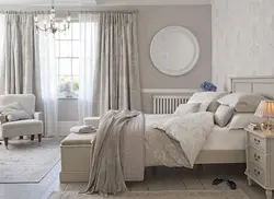 Neutral bedroom interior