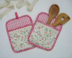 Potholders дар дохили ошхона