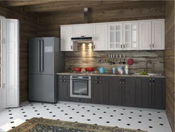 Kitchen color truffle in the interior