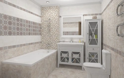 Alma ceramica style in the bathroom interior