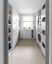 Dressing room laundry design