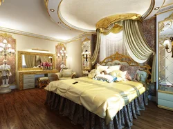 Rich bedroom design