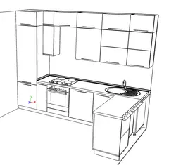 Freehand kitchen design