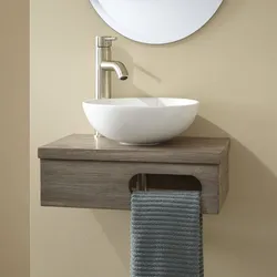 Bathroom design with bowl