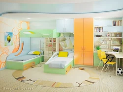 Bedroom design for 3 girls