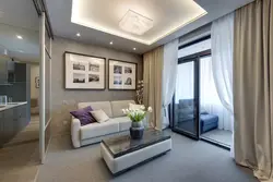 Living room 29 sq m design