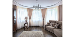 Curtain design for living room studio