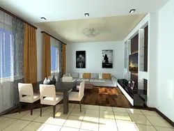 Living Room Design With A 4 Meter Window