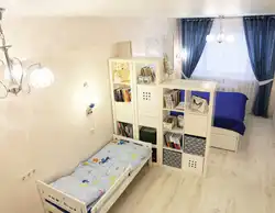 Design Of An Adult Bedroom With 2 Children