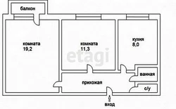 Планировка Квартиры С Балконом Фото