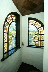 Декоративное окно в квартире фото