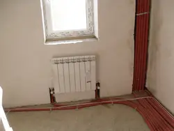 Floor heating in apartment photo