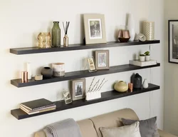 Photo of wall cabinets in the interior of an apartment