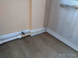 Трубы в пол в квартире фото