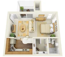 Расположение комнат в квартире и их дизайн