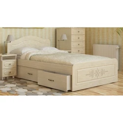 Single beds with drawers photo