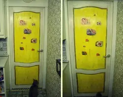 Обновить дверь в ванную фото