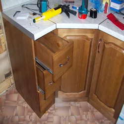 Шкафы для кухни своими с фото
