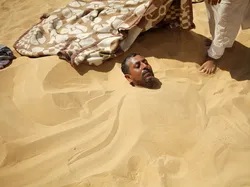 Sand bath photo