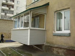 Loggia extension photo